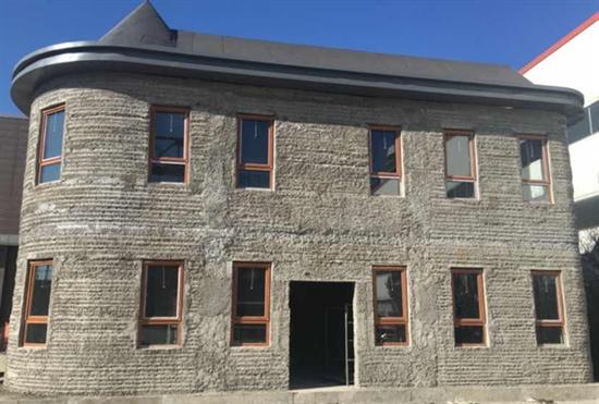 3D打印房屋房子 北京45天3D打印出400平米別墅抗震達8級