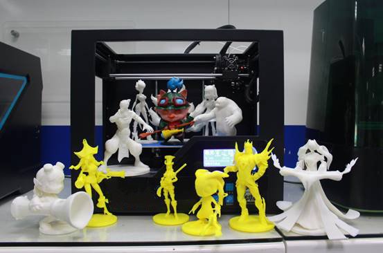 LOL《英雄聯(lián)盟》人物你認(rèn)識幾個？3D打印游戲人物_e鍵3d打印服務(wù)