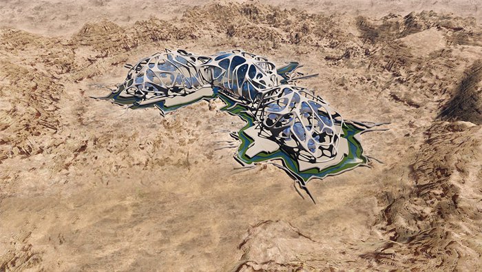 移居火星又近一步 3D打印火星城市原型將呈現_e鍵打印服務公司