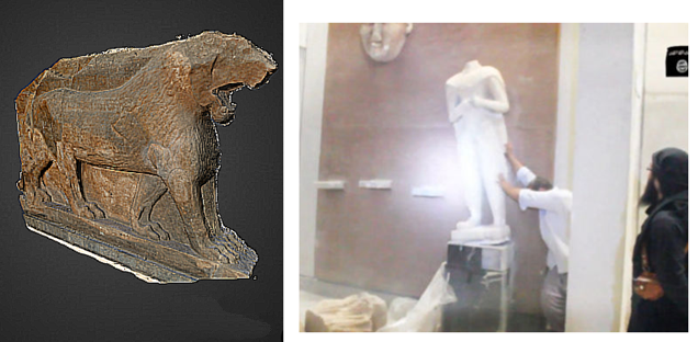 ISIS惡行后果:需3d打印模型修復功能用來修復被ISIS破壞的文物 ISIS惡行后果:需3d打印模型修復功能用來修復被ISIS破壞的文物