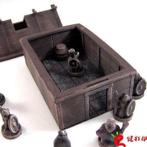 復古風的金屬質感3D打印VIKING房子欣賞 很像巧克力(帶下載地址) 復古風的金屬質感3D打印VIKING房子欣賞 很像巧克力(帶下載地址)