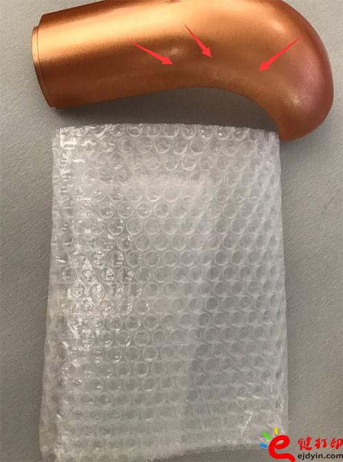 噴油的3D打印手板模型